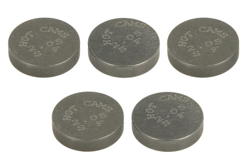 Set pastile reglaj joc supape 4 RIDE diametru 9,48 mm, tip motor 4T, grosime · Ø9,48 × 2,05 mm