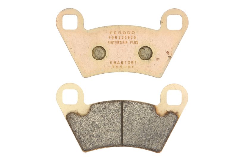 Set plăcuțe frână disc FERODO înălțime 51,2 mm, lungime 97,1 mm, SG, față