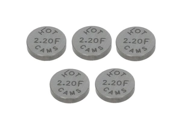 Set pastile reglaj joc supape 4 RIDE diametru 10,0 mm, tip motor 4T, grosime 2,2 mm