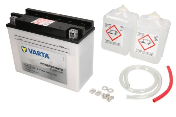 Baterie pornire VARTA 207 × 92 × 164 mm, 12 V, 20 Ah, 260 A, Y50-N18L-A2 pentru BOMBARDIER TRAXTER