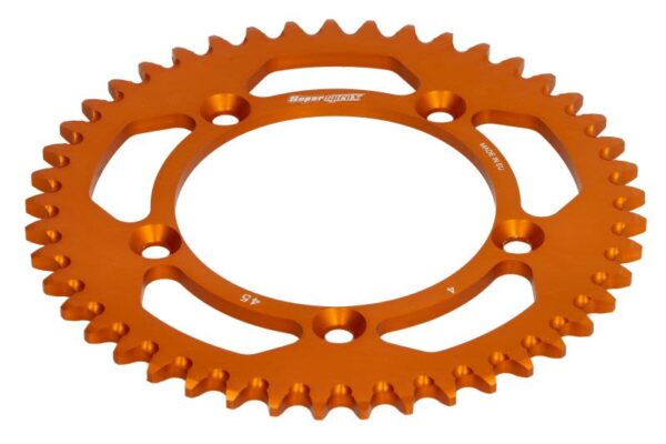 Foaie lanț SUPERSPROX spate, 45 dinți, aluminiu
