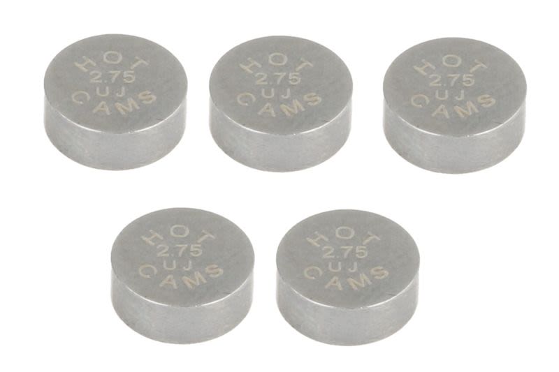Set pastile reglaj joc supape 4 RIDE diametru 7,48 mm, tip motor 4T, grosime · Ø7,48 × 2,75 mm