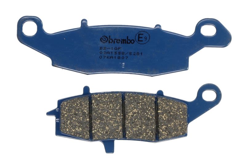 Set plăcuțe frână disc BREMBO înălțime 37,4 mm, lungime 133,5 mm, lățime 109,15 mm, față
