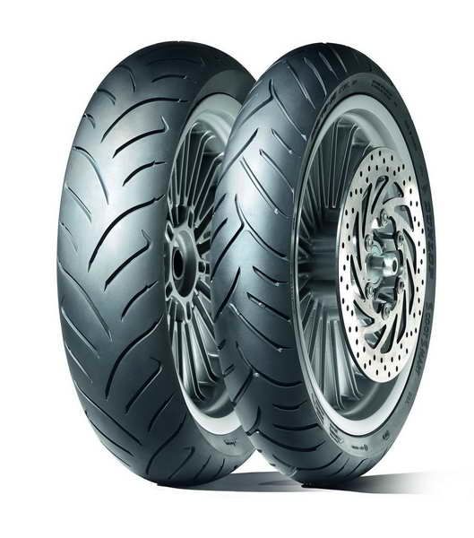 Anvelope scuter și moped DUNLOP față/spate, DOT23, 50J 90/90-10