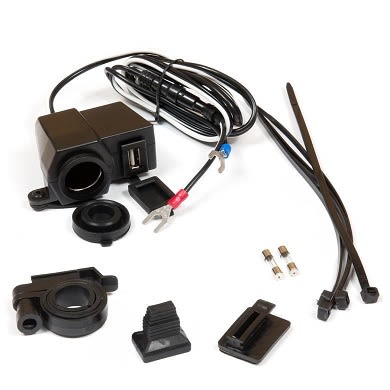 Adaptor, cigarette lighter 4 RIDE 24 V, 5 V, 2.1 A