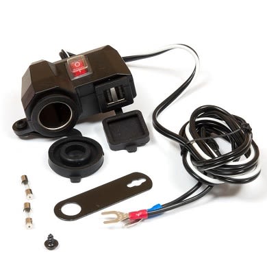 Adaptor, cigarette lighter 4 RIDE 24 V, 5 V, 2.1 A · PMP-00092720