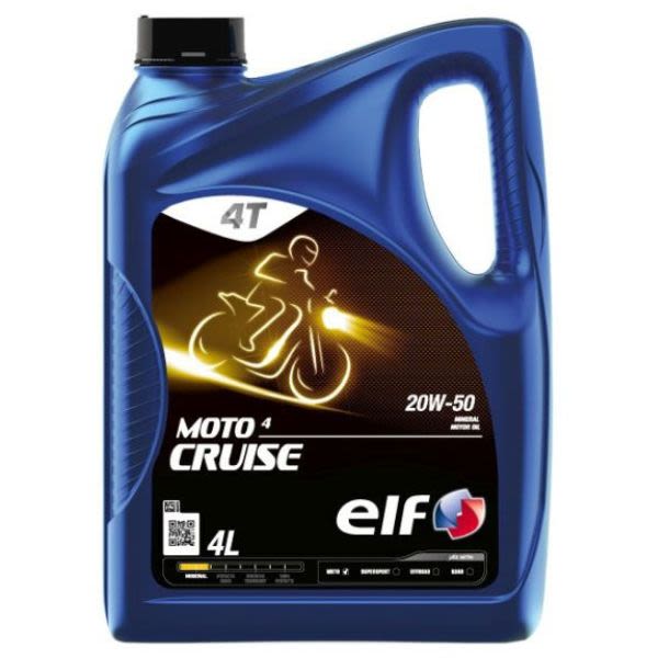 Ulei motor ELF 4 l, 20W50, MA-2 · Moto 4 Cruise