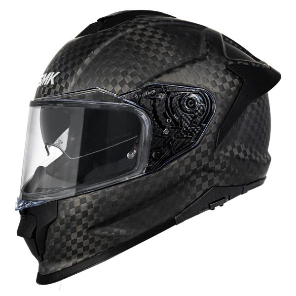 Cască integrală SMK negru, carbon · TITAN CARBON SOLID