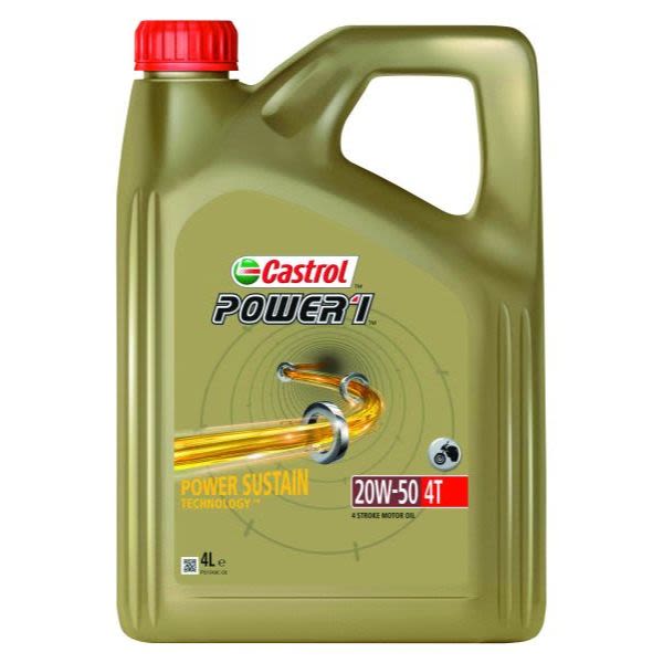 Ulei motor CASTROL 4 l, 20W50, MA-2 · Power 1