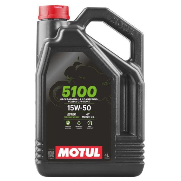 Ulei motor MOTUL 4 l, 15W50 · 5100