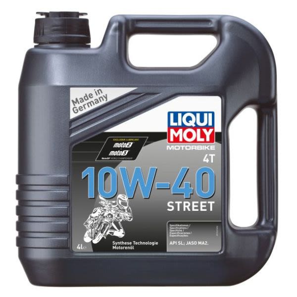 Ulei motor LIQUI MOLY 4 l, 10W40, MA-2 · Street