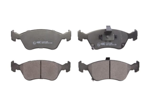 Set plăcuțe frână disc ABE față pentru TOYOTA AVENSIS; KAWASAKI KH 0.4-2.0D 1979-02.03