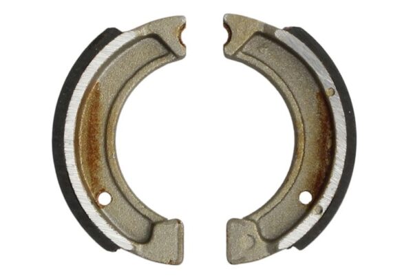 Set saboti frână FERODO față/spate, 80 × 17 mm pentru YAMAHA PW 50 1982-2004