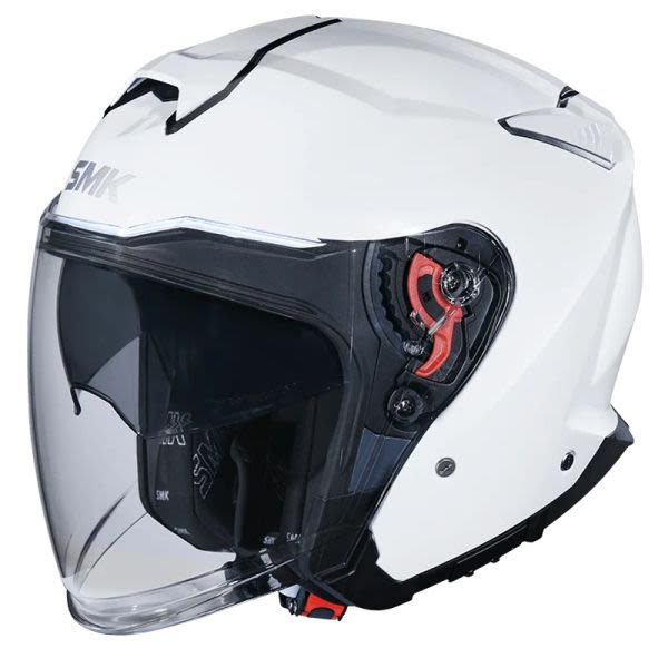 Jet/open face helmets SMK alb · PMP-00118355