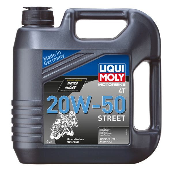 Ulei motor LIQUI MOLY 4 l, 20W50, MA-2 · Street