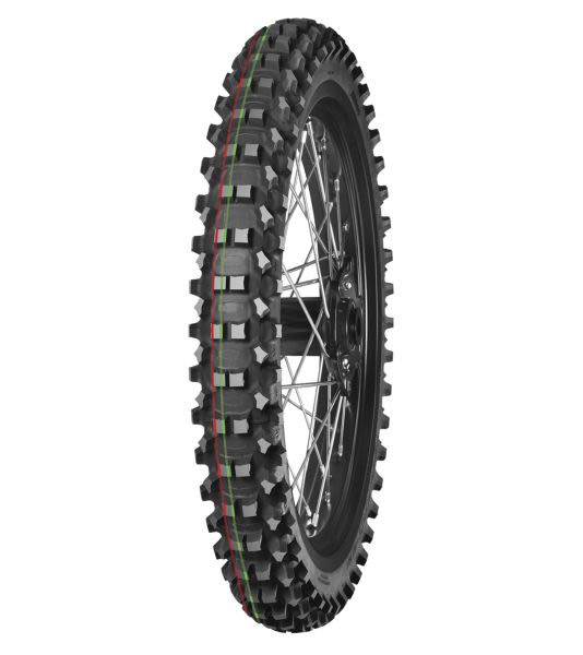 Anvelope moto off-road MITAS față, roșu, 46M 90/90-14