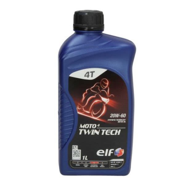 Ulei motor ELF 1 l, 20W60, MA-2 · Moto 4 Tech
