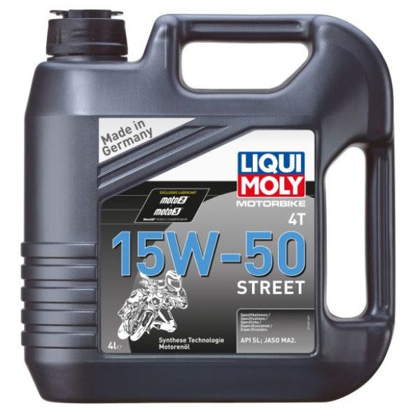 Ulei motor LIQUI MOLY 4 l, 15W50, MA-2 · Street