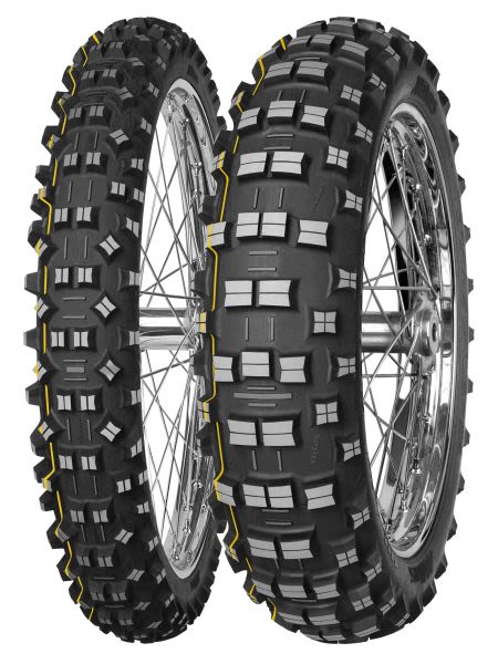Anvelope moto off-road MITAS față, galben, 54R 90/90-21