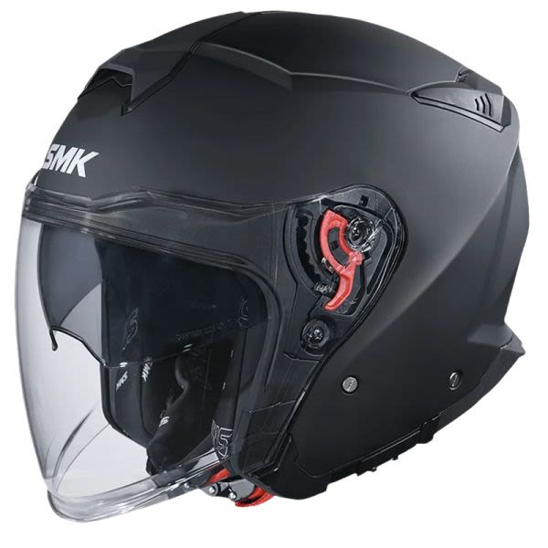 Jet/open face helmets SMK negru