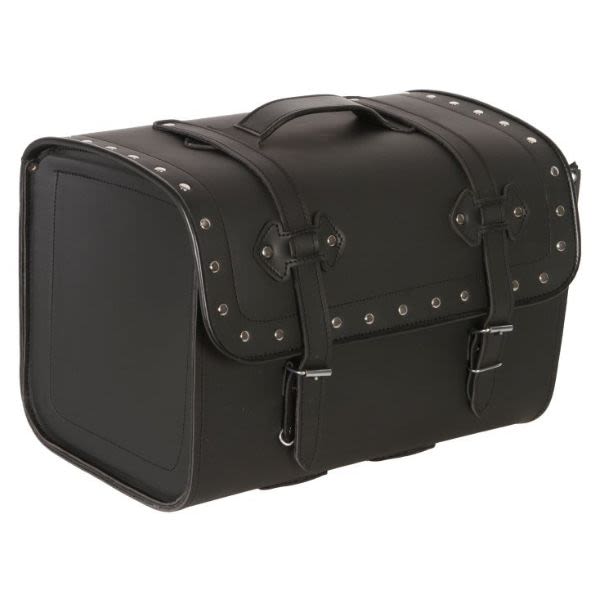 Leather travelling bags ADRENALINE negru, 26 l