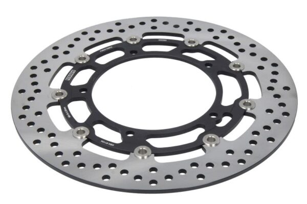 Disc frână FERODO față, înălțime 0, diametru 8,5 mm, 132 × 5 mm pentru YAMAHA FZ6 321/321 ABS/600/600 (Diversion ABS)/600F (Diversion ABS)/600N ABS/600S (Fazer)/600S2/85
