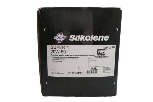 Ulei motor SILKOLENE 20 l, 20W50, MA-2