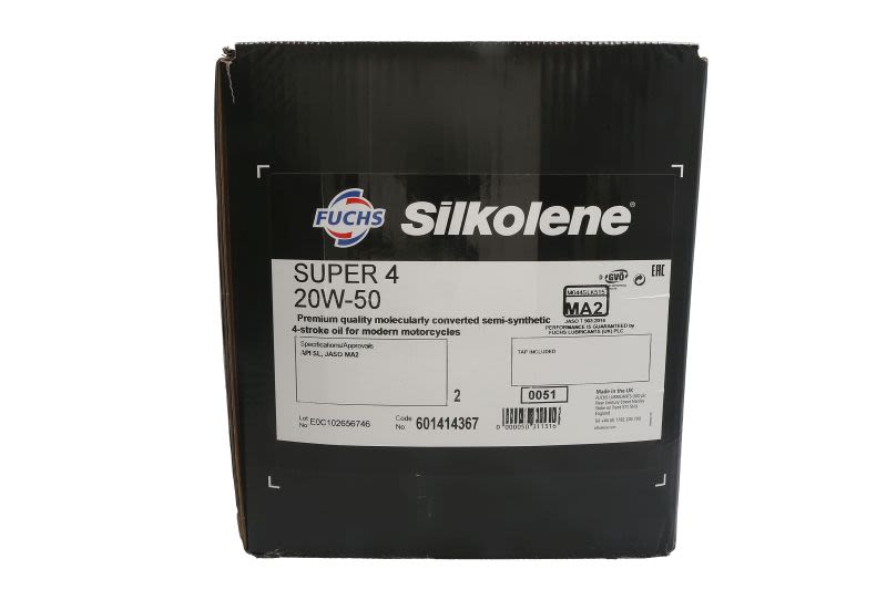 Ulei motor SILKOLENE 20 l, 20W50, MA-2 · Super 4