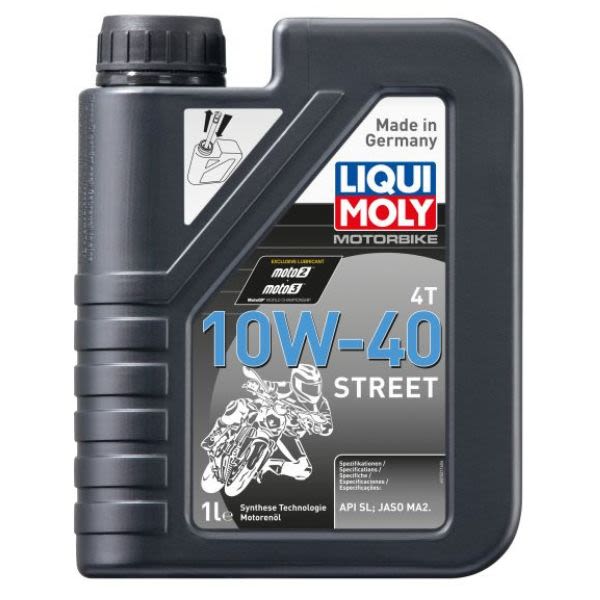 Ulei motor LIQUI MOLY 1 l, 10W40, MA-2 · Street