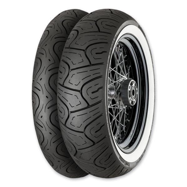Anvelope moto stradă CONTINENTAL față, alb, DOT22 130/70-18