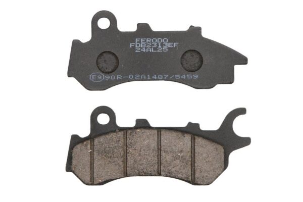 Set plăcuțe frână disc FERODO față, utilizare stradă, 43,8 × 101,6 × 7,6 mm pentru HONDA CB 125 2017-2020