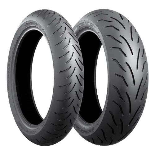 Anvelope scuter și moped BRIDGESTONE față/spate, 61J, B01 100/90-10
