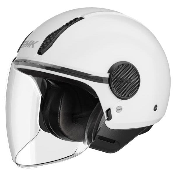 Jet/open face helmets SMK alb, 3XL