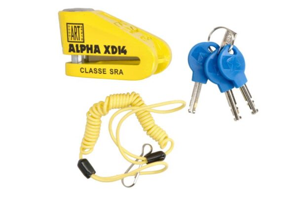 Anti-theft protection OXFORD galben, 87 mm, XD14