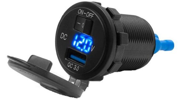 Adaptor, cigarette lighter 4 RIDE 24 V, 5 V, 3.6 A · PMP-00104187