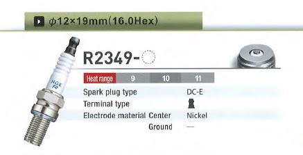Bujie NGK R2349-9 pentru DUCATI 916, 996 0.92/1.0 1998-2000