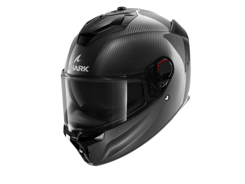 Cască integrală SHARK negru, carbon · SPARTAN GT PRO CARBON SKIN