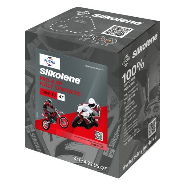 Ulei motor SILKOLENE 4 l, 10W50, MA-2 · PRO 4